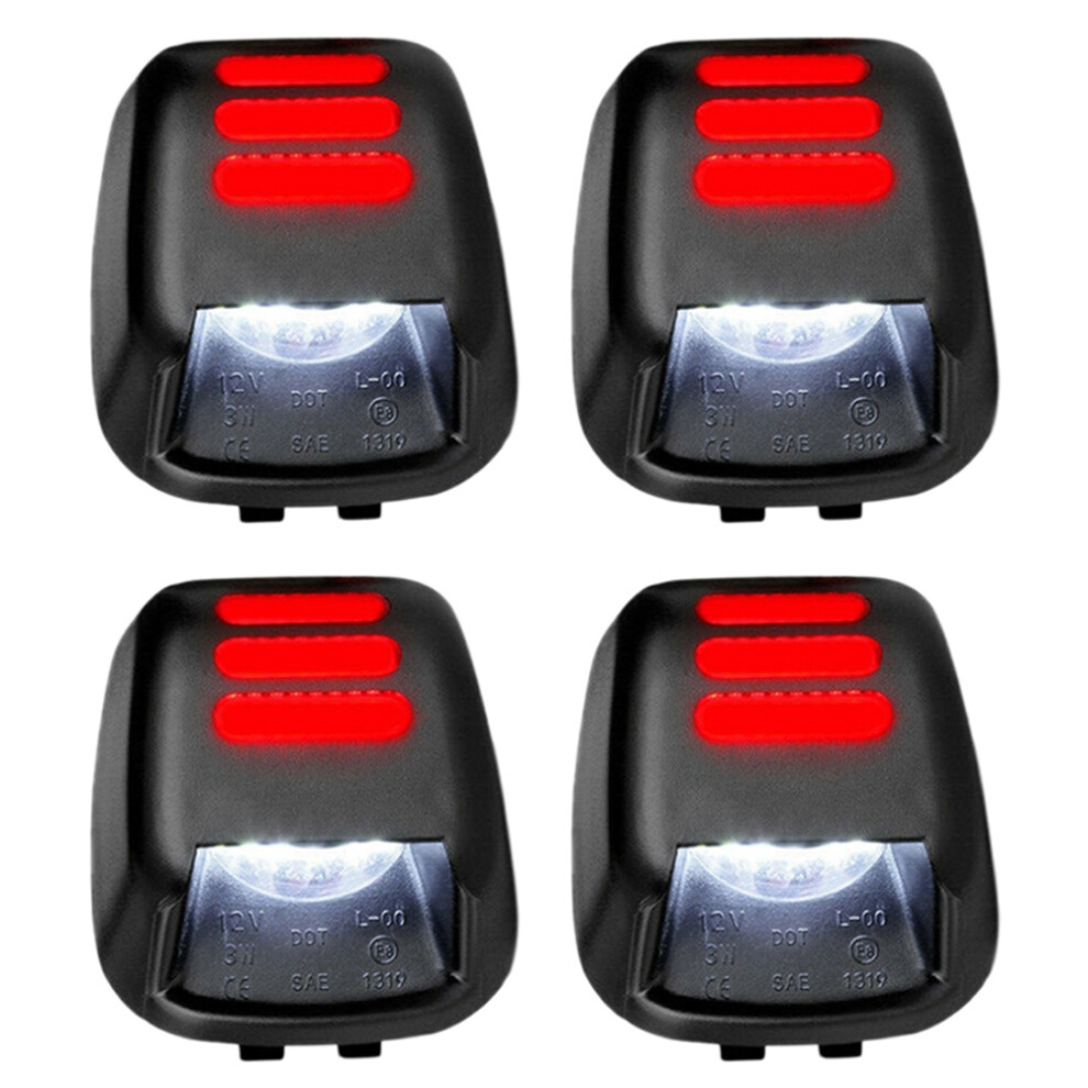 2X Car Led License Plate S Rear Waterproof Taillamp For Navara D40 Frontier Titan 2007-2016 Light 6033967246642