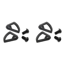 2 Pair Suitable for Carbon Fiber Folding Bike, Foot Support and Easy Walking Wheels