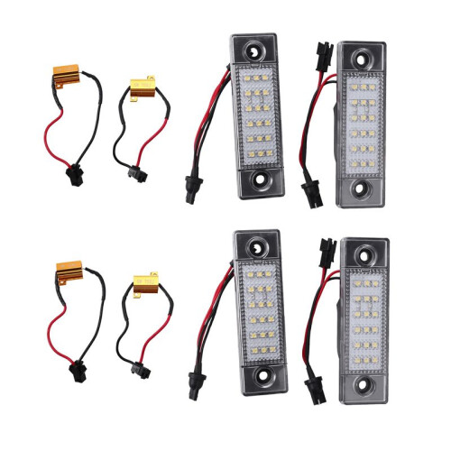 4X Luce Targa un LED per Auto Luce Targa un LED per Accessori  Cruze