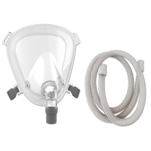 Nasal CPAP Mask Comfort Face Nasal CPAP Mask Reusable Full Cover Mask Replacement Accessory for Most CPAP Machine