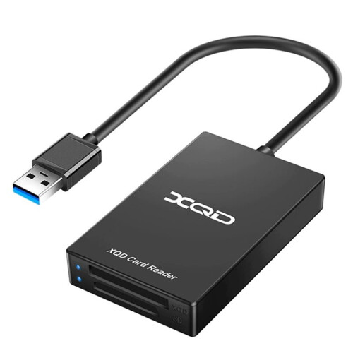Q02 Multi-Function USB to XQD Card Reader USB 3.0 Card Reader M/G Memory Card Supports Speeds  to 5Gbps