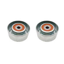 2X Polea Loca del Tensor de la Correa de TransmisióN del AutomóVil 16604-0P011 / 16604-31020 para  Tacoma Tundra 2.7L