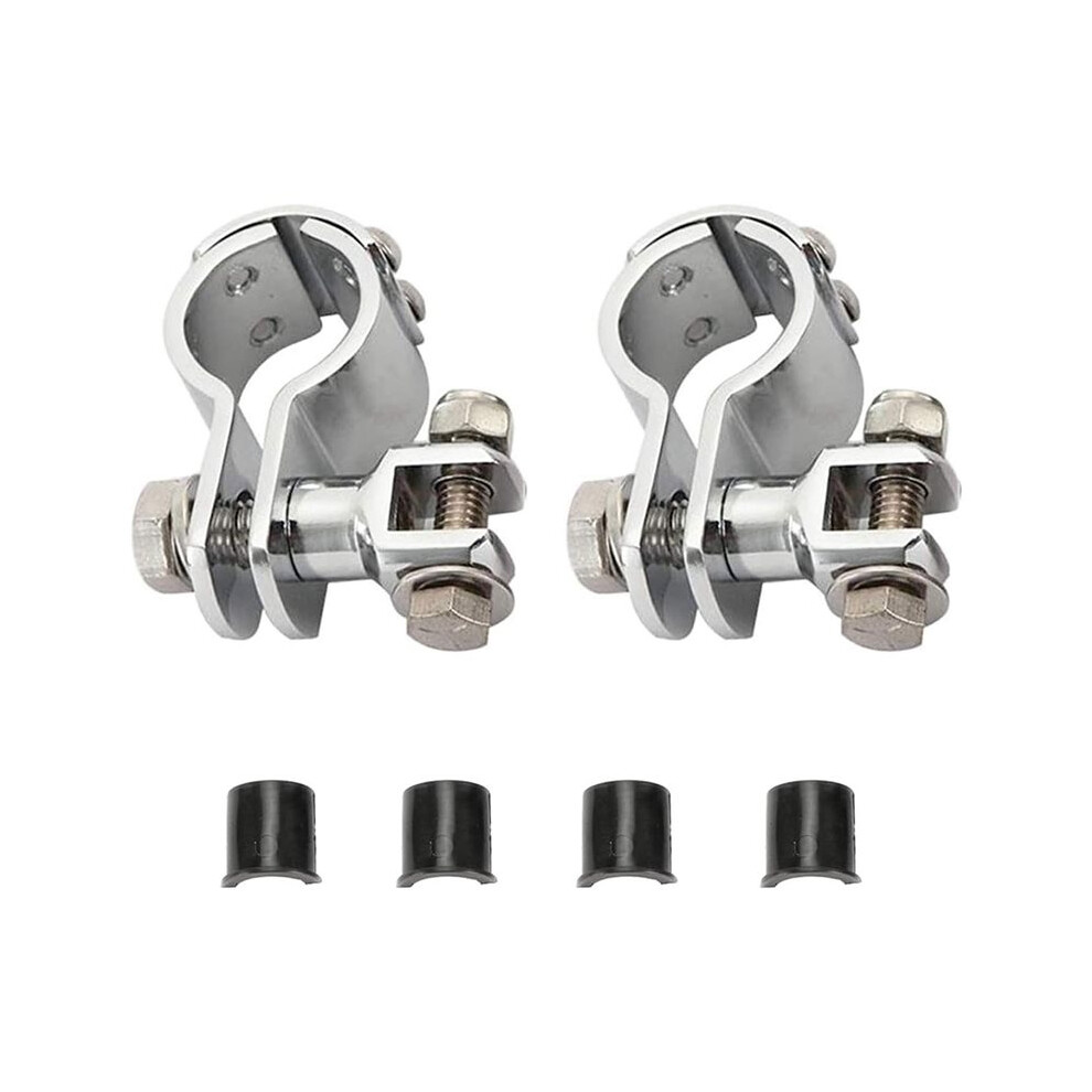 Motorcycle Footpegs 32Mm Highway Crash Bar Foot Peg Clamps For Davidson 4713648944044