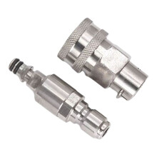 High Pressure Washer Accessories 3/8 Quick Plug Anti- Adapter Connect Hose and Water Washing Machine for