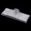 Safetypin Clear Hard Plastic Name Tag Clip Holder 6 Pcs 9