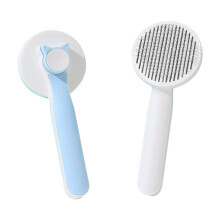 Pet Cat Brush Cat Comb Cats Self Cleaning Slicker Brush Remove Hair Grooming Brush for Dog Massages Pets Comb Cat