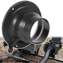 43791 Adattatore per Tubo Flessibile per Aspiratore da Prato per Aspiratore per Foglie AgriFab e Mow-NVac, per Adattatore per Tubo Flessibile per