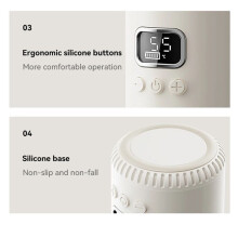Scalda Biberon Portatile Ad Alta Potenza da 10000 MAh, Tazza A Temperatura Costante, Riscaldamento Rapido di Acqua Calda e Latte