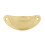 Cup Drawer Pull Kitchen Cabinet Handle Gold Tone, 66mm Hole Centers, 20 Pack 6