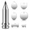 Engraving Tip Etching Tool Engraving Tool with 6 Pcs Assorted Metal Stamping Blanks Compatible with Explore, Air, Air 2 1