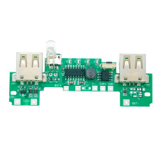 USB 5V 2A Mobile Power Bank Charger Module Lithium Li-Ion 18650 Battery Charging Board LED Indicator New Version