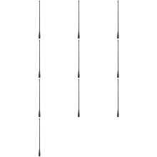 10X RHD771 Walkie Talkie Antenn SMA-F Dual Band VHF UHF 144/430 för Tvåvägsradio Retevis RT7 RT21 RT5 RT5R UV-5R