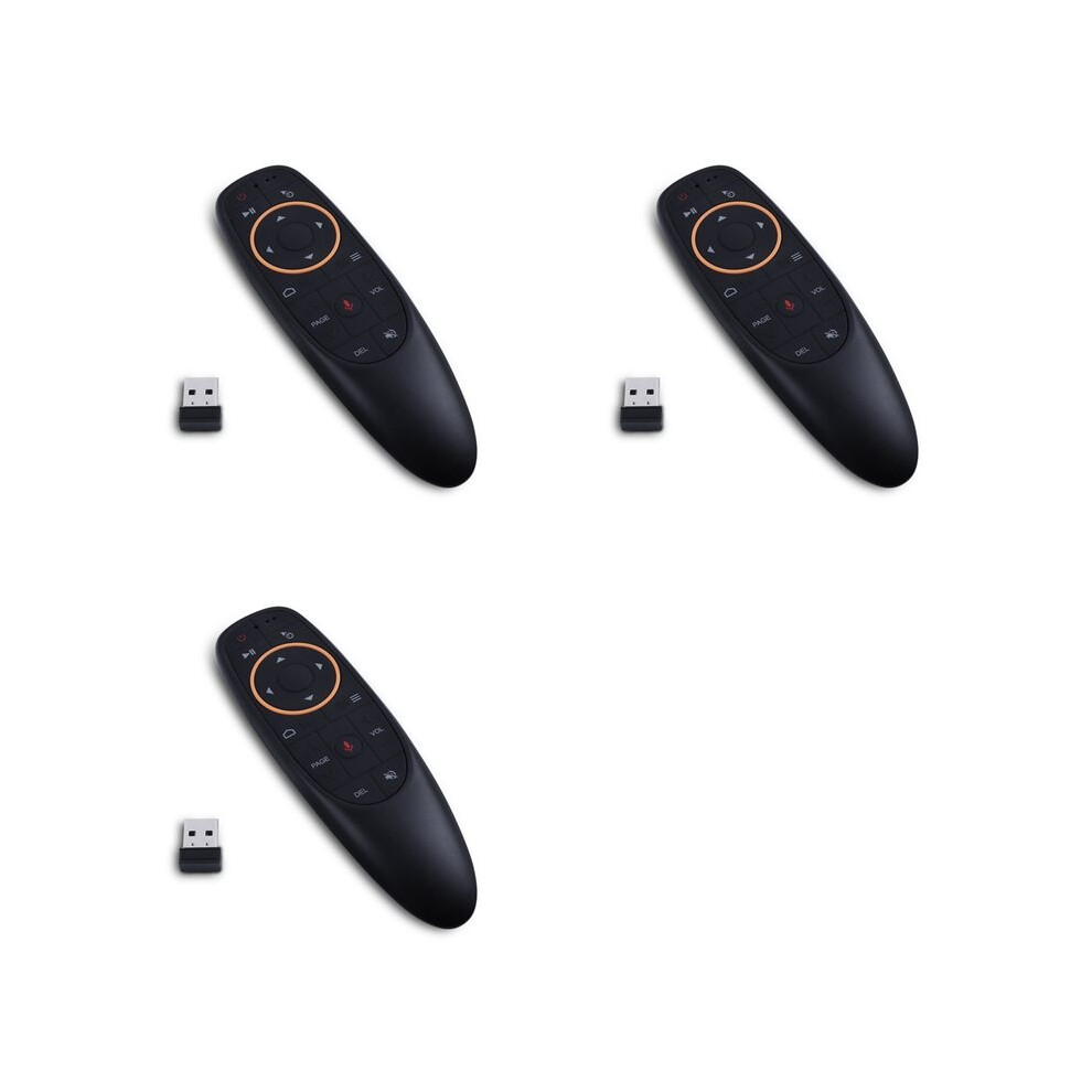 3X G10s Air Mouse Voice Remote Control 2.4G Usb Receiver For Android Tv Box Pc Gyro Sensing Wireless Remote 4712218065684
