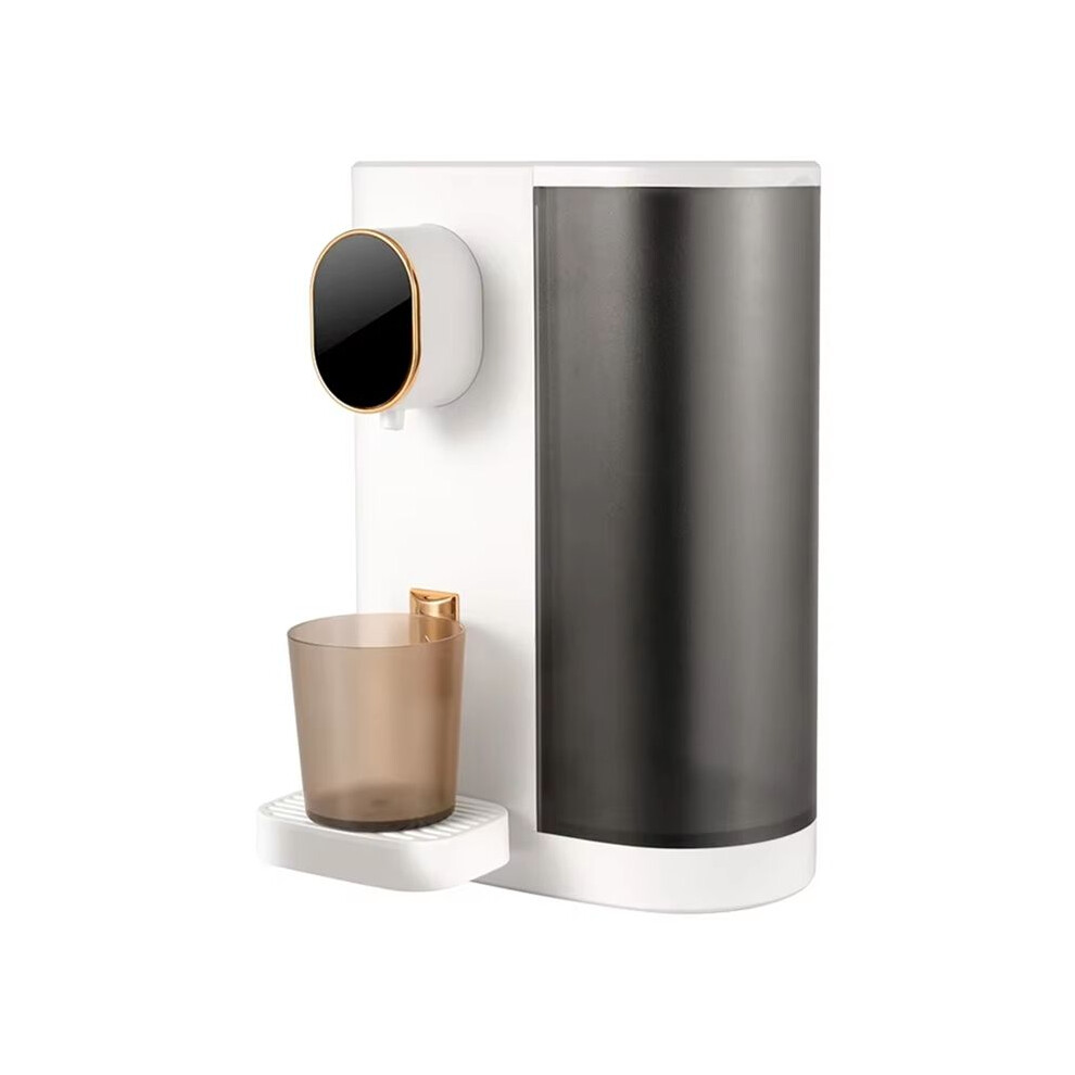 600ML Automatic Mouthwash Dispenser, Wall Mounted with 4 Adjustable Levels, Includes Cup & Magnetic Holder for Bathroom