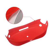 VR Headset Cover Soft Sleeves Silicone Case Protective Cover Shell for 4 VR Headset Glasses Accessories, Red