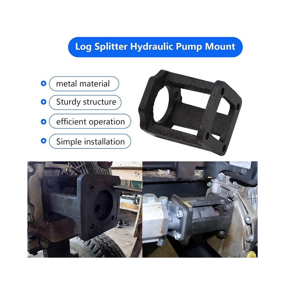Log Splitter Hydraulic Pump Bracket Fits 5-7 Horsepower Engine Log Splitter Replacement Bracket Hydraulic Log Splitter 4711631969647