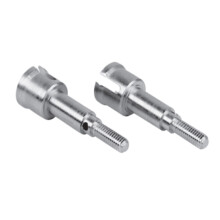 2Pcs Metal Rear Transmission Drive Cup for XLH XINLEHONG X9115 X9116 X9120 1/12 RC Car Spare Parts Accessories