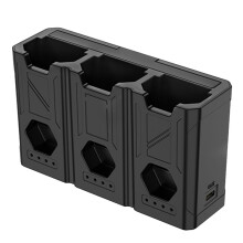 Battery Fast Charger for NP-FZ100 3 Slots Charging 2280mah for Professional Cameras Video/Photo Equipment