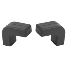 Car Black Front Bumper Bar Towing Trailer Hook Trailer Buffer Block for JK JL JT 2007-2023