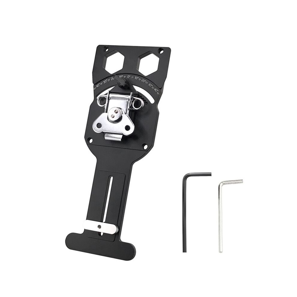 Adjustable Angle Track Saw Square With -45 To 45 Quick Positive Angle Stop Guide Rail Square 90 Degree Right Angle 6032687738819