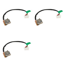 3X Laptop Power Jack Cable Socket for 240 246 250 255 G4 G5 799736-F57 813945-001 Jack Replacement