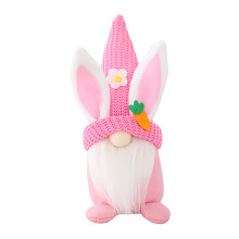 Gnome de Pâques en Peluche Fait à la Main Lapin Lapin DéCoration PoupéE Sans Visage Nain SuéDois Tomte Elfe Ornement, A