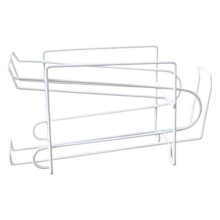 Iron Double-Layer Cola Storage Rack Kitchen Soda Can Rolling Shelf Beer and Cola and Storage Rack Desktop Soda Can Rack