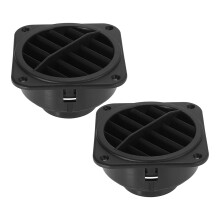2Pcs 60mm Car Heater Outlet Air Vent Heater Open Outlet Ducting Warm Air Vent Outlet for Air- Parking Heater