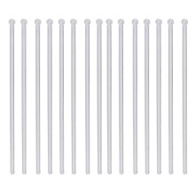 Transparent Cocktail Drink Bar Muddler Round Stirring Mixing Sticks Swizzle Stick Ladle Stirrer for Cocktail