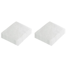 400 Sheets Nail Dust Collector Filter Paper Disposable for Nail Dust Collector Machine Nail Vacuum White