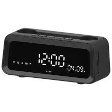 Digital Alarm Clock  Speaker Radio Temperature Date Week Display Outdoor Camping Home Décor Rechargeable