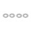M2 Stainless Steel Flat Washers Spacers Fastener DIN125 400 PCS 2