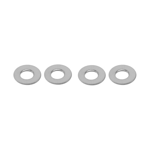 M2 Stainless Steel Flat Washers Spacers Fastener DIN125 400 PCS 1
