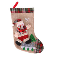 New Year 2022 Gift Bag Christmas Stocking Christmas Decorations for Home 2021 Sock Xmas Tree Decoration Decor B