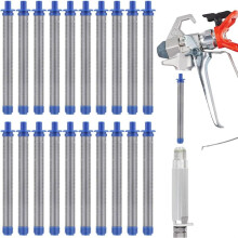 20 Stuks 288749 60 Mesh Airless Filter Compatibel met SG2, SG3, SG Pro, SG10, SG20, Airless Verfspuit - Filtervervanging