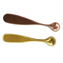 2 Stuks OogcrèMe Applicator Cosmetische Spatels Anti Rimpel Eye Roller Massage Stok Gezichtsmasker Goud Huidverzorging Gereedschap