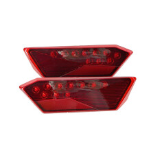2PCS Red LED Tail Lights for  RZR 1000 900 XP 4 Turbo 2014-2019 2412341 2412342