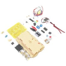 LM317 Instelbare Spanningsgeregelde Voeding DIY-Kit AC 220V Gestabiliseerde Voeding Laboratorium EU-Stekker