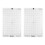 6Pcs Replacement Cutting Mat Adhesive Mat with Measuring Grid 8 By 12-Inch 1