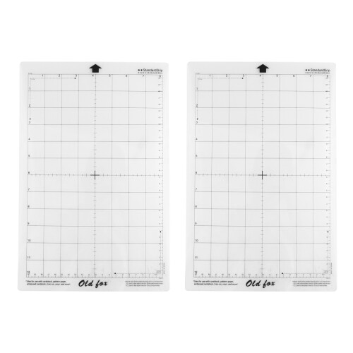 6Pcs Replacement Cutting Mat Adhesive Mat with Measuring Grid 8 By 12-Inch