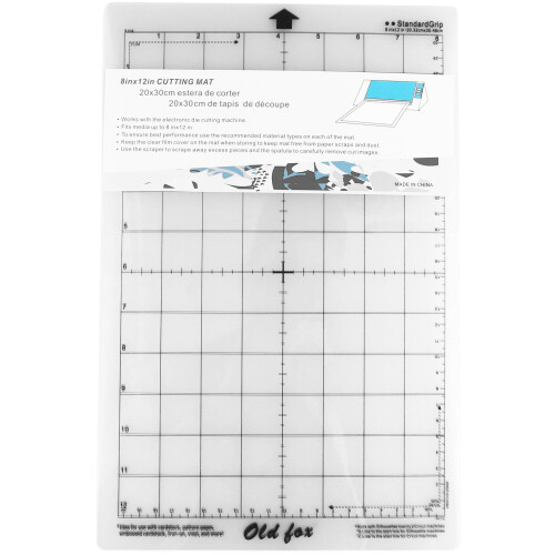 6Pcs Replacement Cutting Mat Adhesive Mat with Measuring Grid 8 By 12-Inch 2