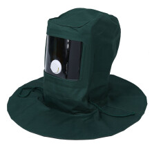 Sablage Capuche Abrasif Masque Anti Vent et Poussiere Outil de Protection