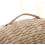 Runder Stroh-Bodenhocker, beige, 40 cm 3