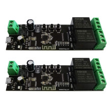 2X 2 Channel WiFi Momentary Inching Relay Self-Locking  Module  Life/Tuya APP Control WiFi Relay Module