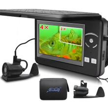 Erchang F431b Caméra de Pêche Sous-Marine 4,3 Pouces 15 M LED Infrarouge Caméra de Pêche D'Hiver pour la Pêche sur Glace dans le Lac Prise UE