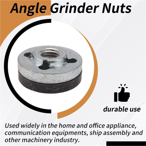 2Pcs Replacement Angle Grinder Part Inner Outer Flange for  9523 1