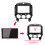 9 Pollici 2DIN Car Dashboard Frame DVD Navigation Panel Frame Radio Audio Panel con Cablaggio per  2 Demio 2007-2014 5