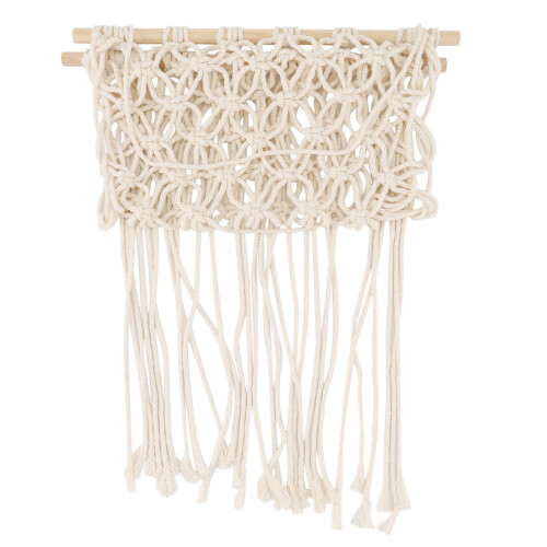 Fruit Hammock Under Cabinet 1-Pack -Handwoven Boho Cotton Hammocks Save Counter Space in the Kitchen