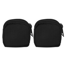 2X Small Outdoor Pouch, Purse Organizer Army Molle Gear(Waterproof)(Dual Layer Pockets) Nylon EDC