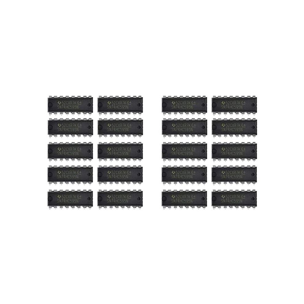 20Pcs Ic 74Hc595 74Hc595n Sn74hc595n Dip-16 Logic-Shift Register 6032086083398
